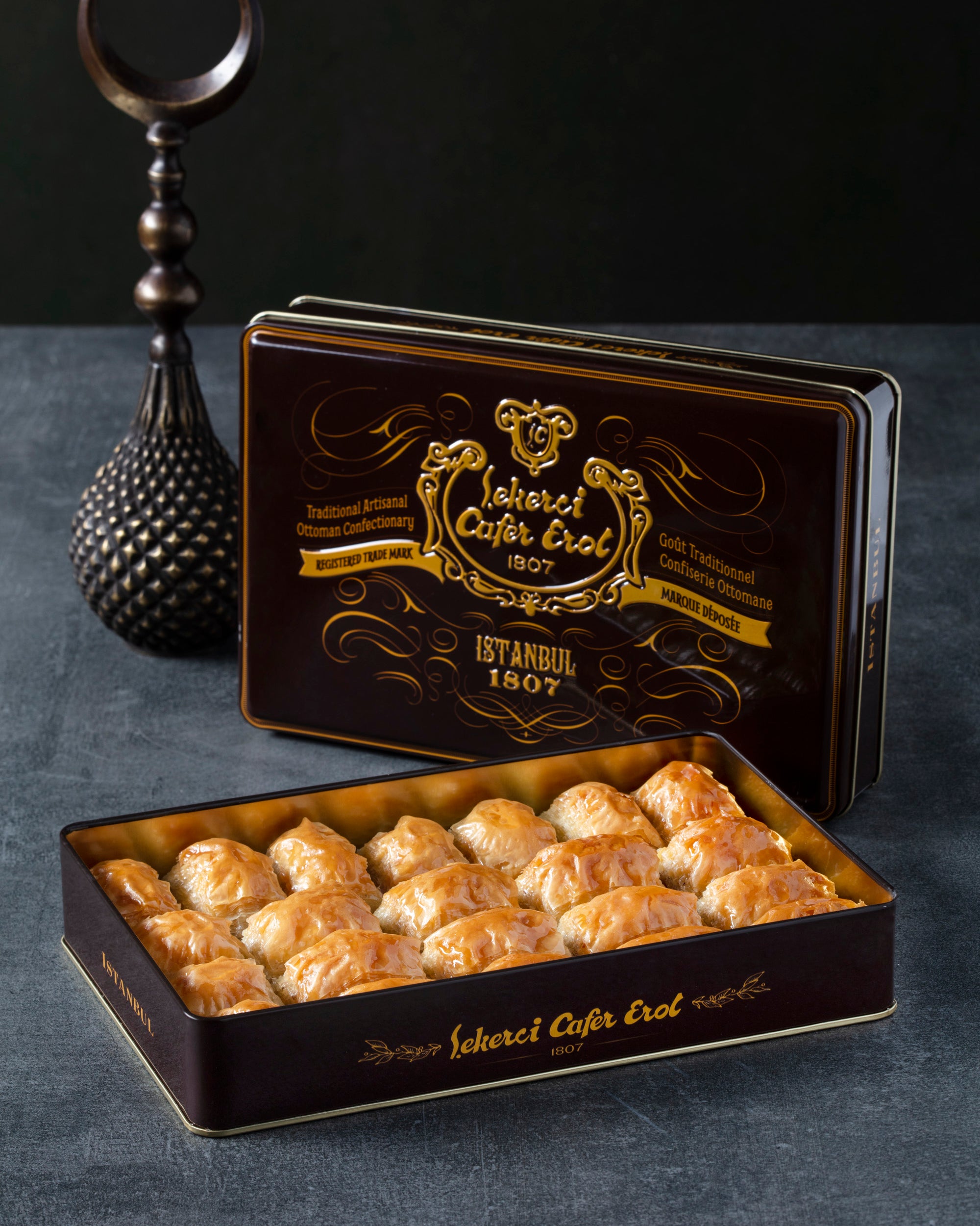 Brown Tin Can - Walnut and Butter Baklava