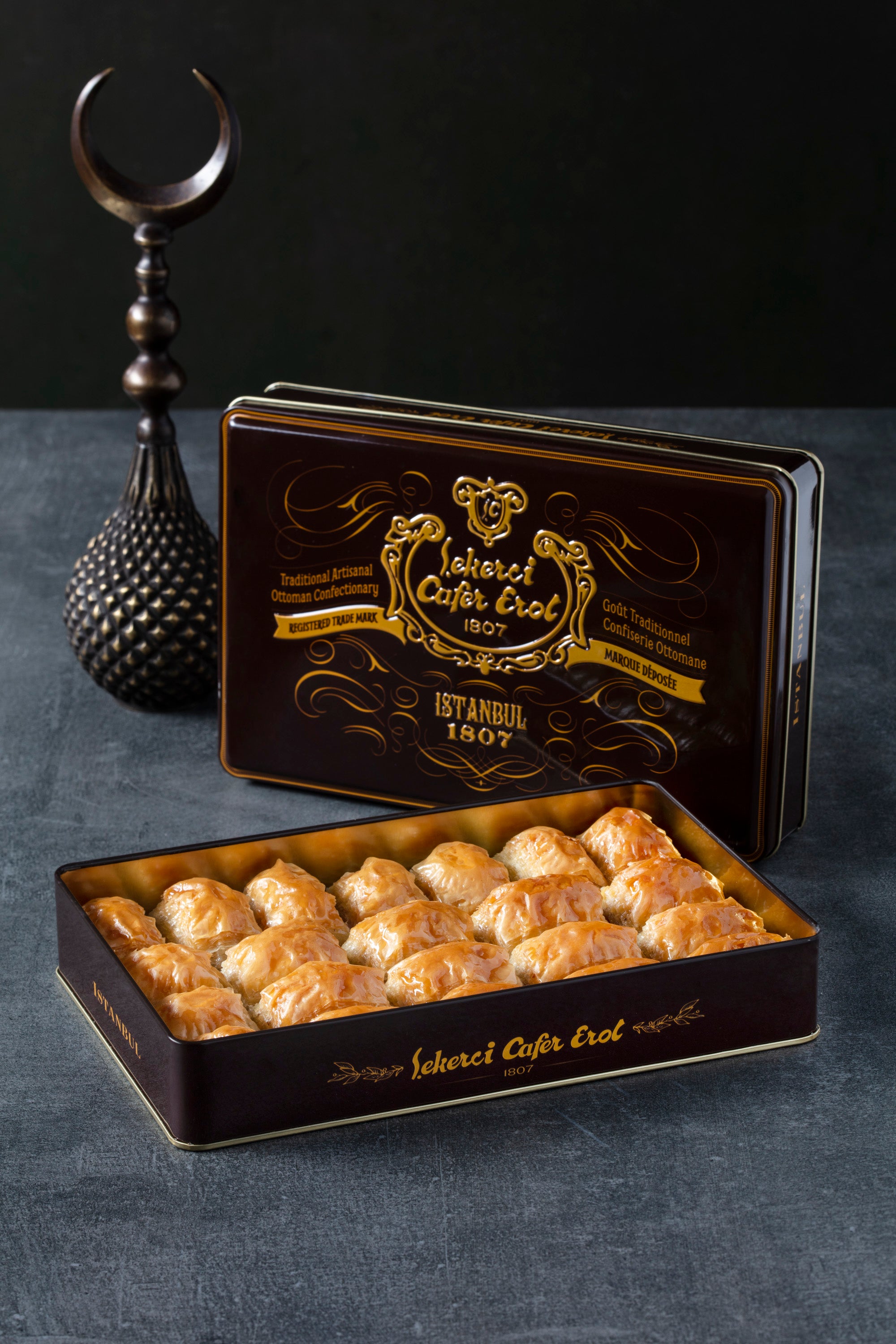 Brown Tin Can - Walnut and Butter Baklava