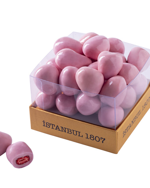 Dried Strawberry Flavored Dragees - Istanbul Box - G.DRJ.PK.624953