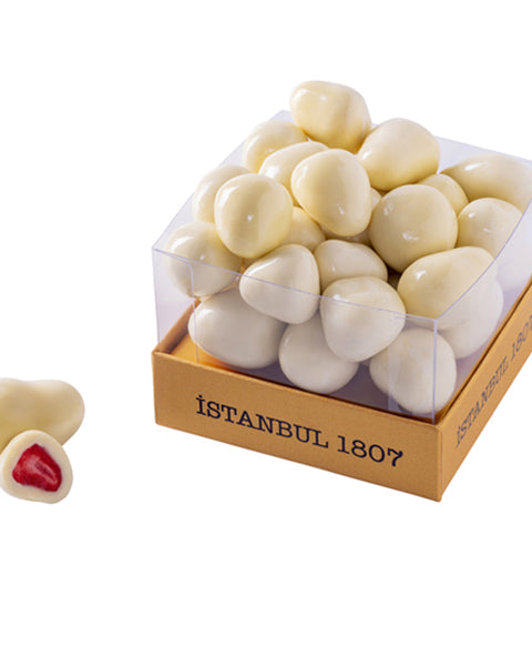 Dried Strawberry Milk Dragees - Istanbul - In Box - G.DRJ.PK.622423