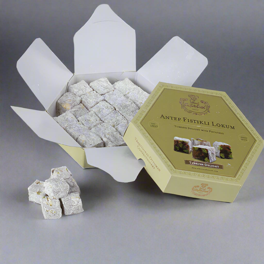 Double Roasted Pistachio Turkish Delight-HexagonBox-G.LKM.PK.600575_1