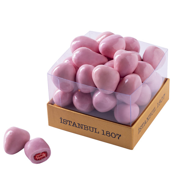 Dried Strawberry Flavored Dragees - Istanbul Box - G.DRJ.PK.624953
