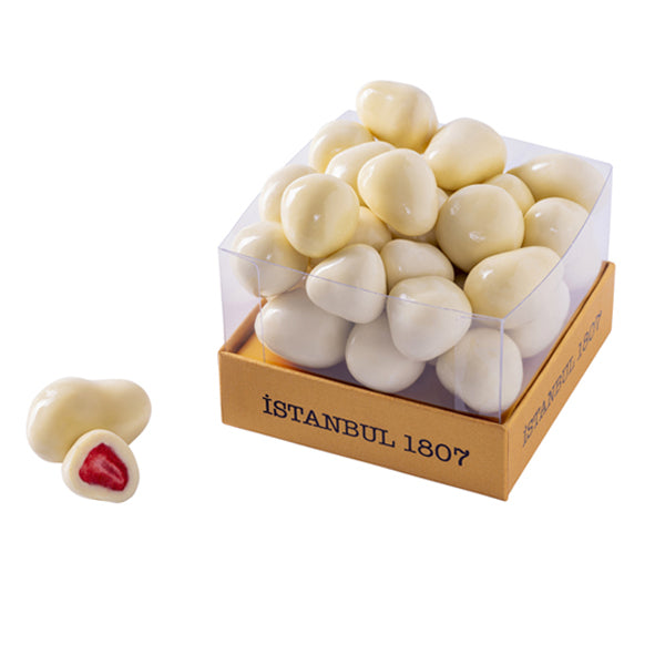 Dried Strawberry Milk Dragees - Istanbul - In Box - G.DRJ.PK.622423