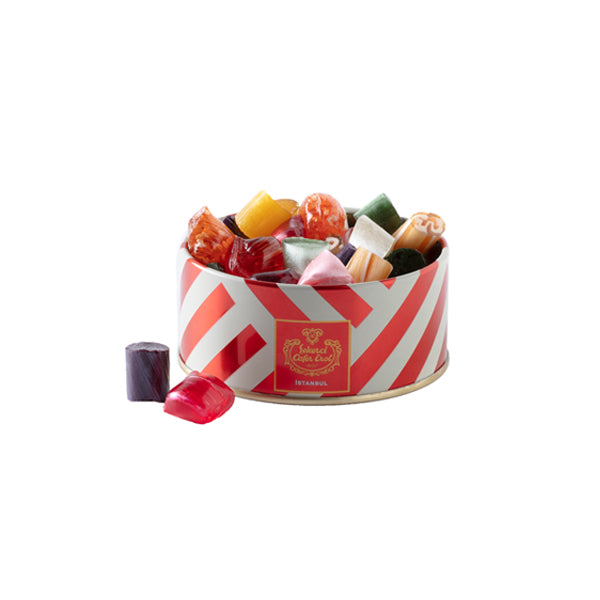 Mixed Akide Candy Red Striped Tin (150gr)